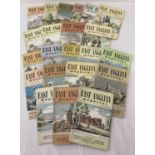 22 vintage copies of "East Anglian Magazine" dated 1952 and 1953.