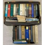 2 boxes of vintage and modern non-fiction books to include biographies, memoirs and anthologies.