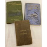 3 antique books relating to Norfolk and Suffolk.