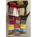 A collection of 75+ British ordnance survey maps in varying conditions.