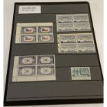17 mint 1943 - 1948 hinged stamps from the USA.