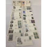 A collection of 28 assorted American first day covers, all dating from the 1960's.