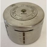 A metal money box "The Yorkshire Penny Bank Ltd" No. 113965 containing a quantity of coins.