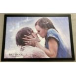 A framed and glazed film poster of "The Notebook" 2004 starring Ryan Gosling and Rachel McAdams.