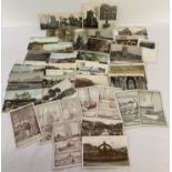 Approx. 60 assorted vintage Norfolk postcards.