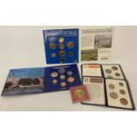 2 blister pack presentation sets of uncirculated coins from 1982 and 1983.