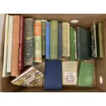 A quantity of vintage books relating to wildlife and nature.