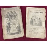 2 issues of George Cruikshank's Omnibus, 1841; June No II together with August No IV.
