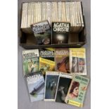 A quantity of 40 vintage 1960's and 70's Agatha Christie Crime fiction paperback novels.