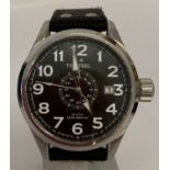 A men's T W Steel VS1 Volante wrist watch with canvas strap. Working order.