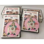 10 Fiona Cooper, adult erotic films on DVD, in hard plastic cases.