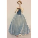 A Limited Edition Coalport ceramic figurine entitled "Dearest Rose", from Compton & Woodhouse.