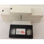 10 assorted Fiona Cooper, adult erotic VHS video tapes.