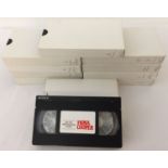 10 assorted Fiona Cooper, adult erotic VHS video tapes.
