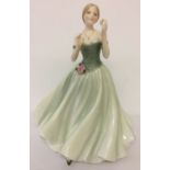 A Limited Edition Royal Worcester figurine entitled "Keepsake", from Compton & Woodhouse.