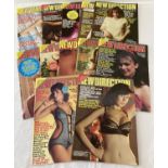 12 vintage 1980's issues of New Direction, adult erotic magazine.