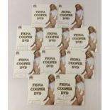 10 Fiona Cooper, adult erotic films on DVD, in card cases.