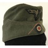 WWII style German Panzer Grenadiers M34 Overseas Cap.