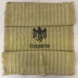 A WWII style German Kriegsmarine Tea towel.