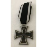 A WWI style Imperial German Kriegsmarine Iron Cross, 2nd class.