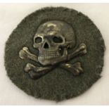 WWI style German Flammenwerfer (flame thrower) Officers sleeve patch.