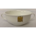 Adolf Hitler’s Dinner Service (one piece) - An Allach Porcelain Soup Bowl.