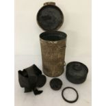 A WWI style Somme barn find French gas mask.