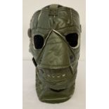 An Olive Green 207 army issue extreme cold weather mask. Full lined with nose guard.