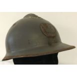 A WWII style French African Colonial M26 helmet (no liner).