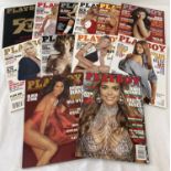 Full year set for 2004, 12 issues of Playboy; Entertainment for Men Magazine.