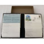 A boxed commemorative album of American first day covers from Postal Commemorative Society.