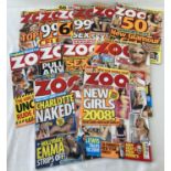12 copies of Zoo magazine dating from 2006 & 2008.