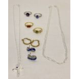 A collection of modern costume jewellery.