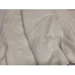 2 large vintage white cotton bedspreads.