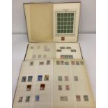 3 vintage stamp albums containing Polish stamps dating from 1944 -1963.