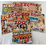 12 copies of Zoo magazine dating from 2006 & 2008.