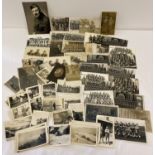 A collection of assorted vintage Military photographs.