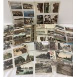 An album containing 360+ antique and vintage postcards mostly rural, coastal and landscape scenes.