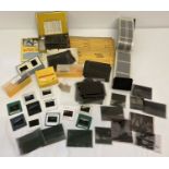 A quantity of assorted vintage photographic negatives.