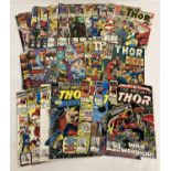 Approx. 41 Thor Comic Books by Marvel Comics. Mostly Late 80s/Early 90s.