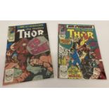 2 Issues of The Mighty Thor (#411 & #412) Comic Book published by Marvel Comics.