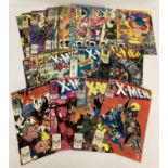 Approx. 35 'The Uncanny X-Men' Comic Books by Marvel Comics, mostly 1980s.