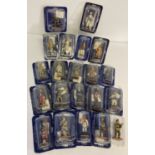 21 Del Prado painted historical lead soldiers in original blister packs.