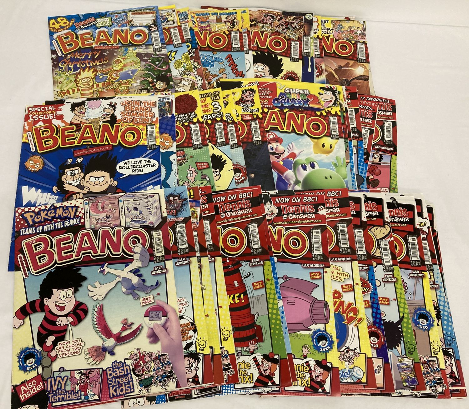 47 issues of The Beano comic, all dating from 2010.
