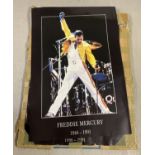 A collection of approx 60 Freddie Mercury, lead singer of Queen, commemorative Posters.