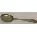 A WWI style silver plated British Royal Flying Corps Officers Mess serving spoon.