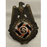 A German WWII style Teno Honour pin back badge "Ehren Reich Der Technishen".