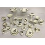 A quantity of Wedgwood 'Hathaway Rose' pattern ceramics.