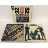 3 vintage vinyl LP's from The Beatles and The Beach Boys.