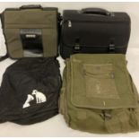 4 messenger/laptop and DJ bags to include Reloop and HMV.